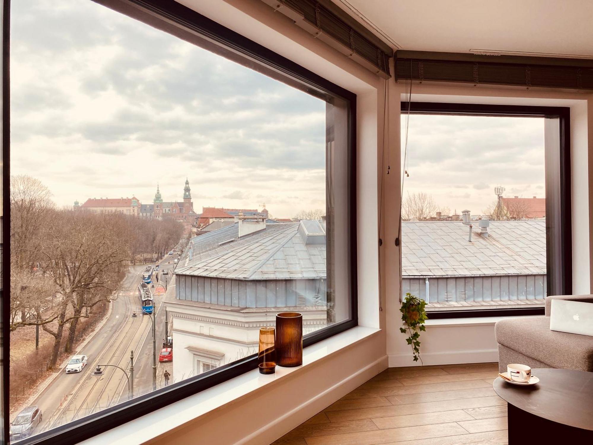 Panorama View By Mint Apartment Краков Экстерьер фото