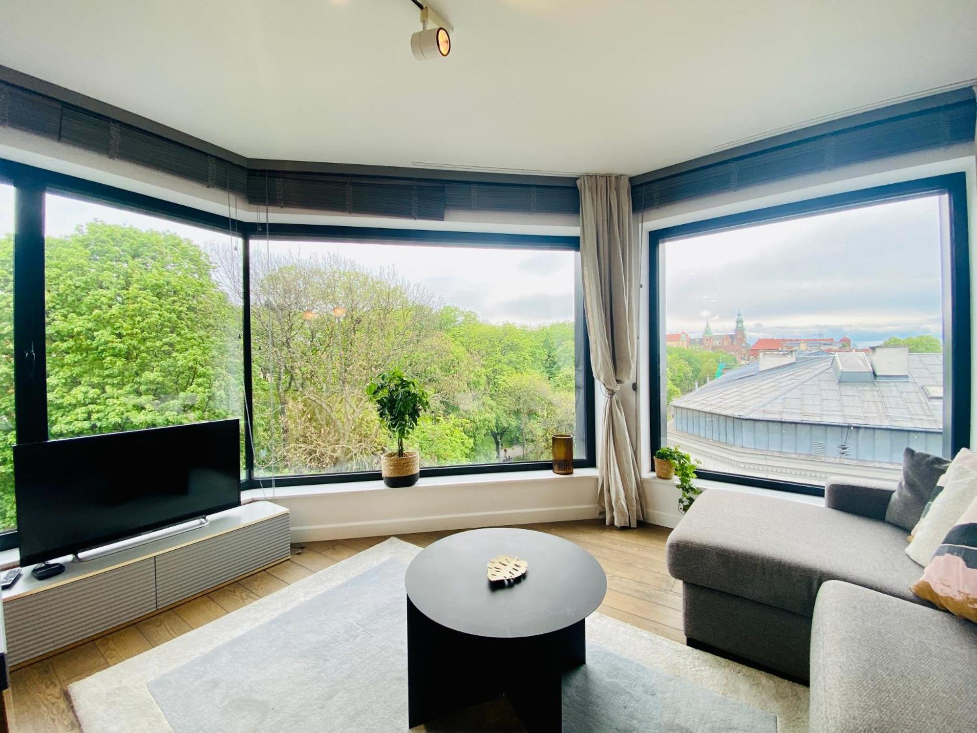 Panorama View By Mint Apartment Краков Экстерьер фото