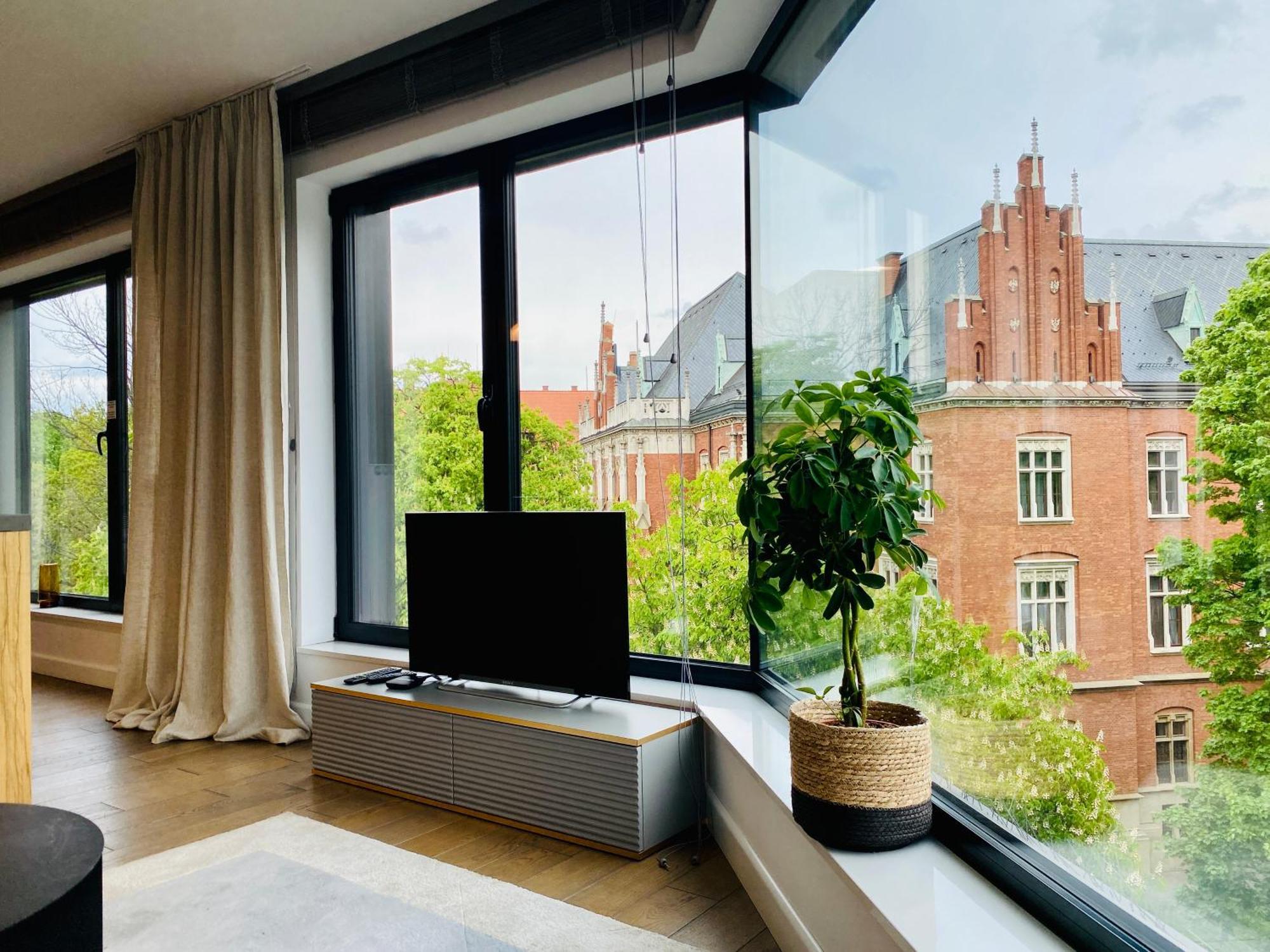 Panorama View By Mint Apartment Краков Экстерьер фото